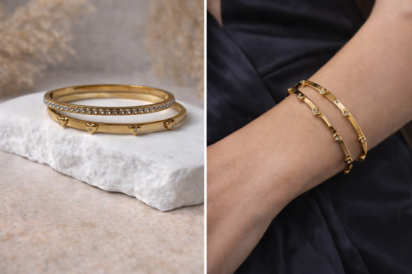 Bracelet orné de pierres